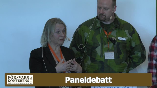 Eftermiddagens paneldebatt