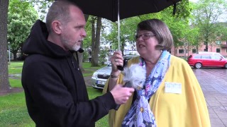 Årets Nationaldag börjar med regn