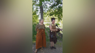 Besöker Ekehagens forntidsby - Del 1