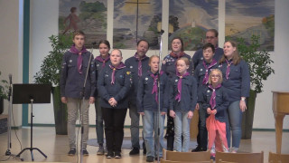 Scoutgudstjänst 23 oktober
