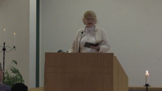 Gudstjänst 29 oktober - Karin Sigfeldt