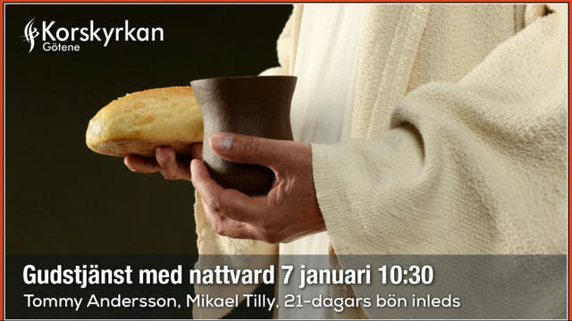 Gudstjänst med Nattvard