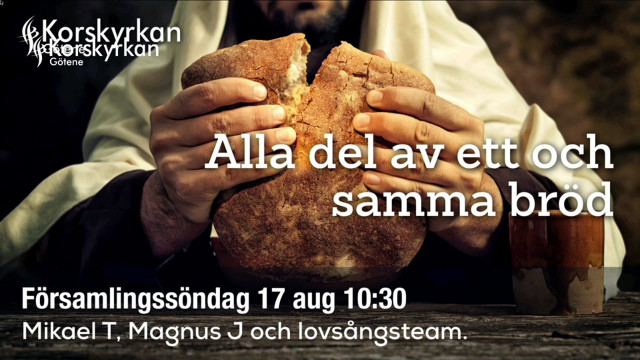 All del av ett och samma bröd 20250817