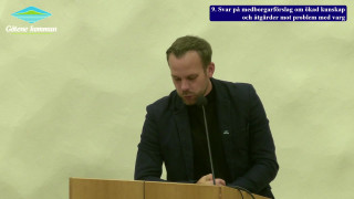 9. Svar på medborgarförslag om ökad kunskap och åtgärder mot problem med varg