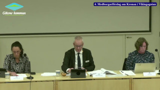 4 Medborgarförslag om Kronan i Vikingagatan