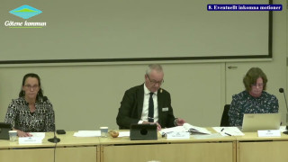 8. Eventuellt inkomna motioner