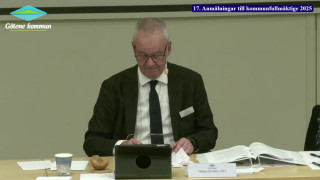 17. Anmälningar till kommunfullmäktige 2025