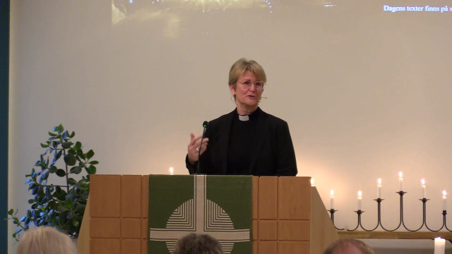 Gudstjänst 7 december - 2:a advent