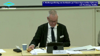 5. Medborgarförslag om farthinder i Källby