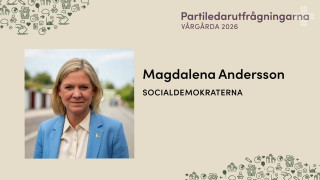 Magdalena Andersson - Socialdemokraterna | Partiledarutfrågningarna