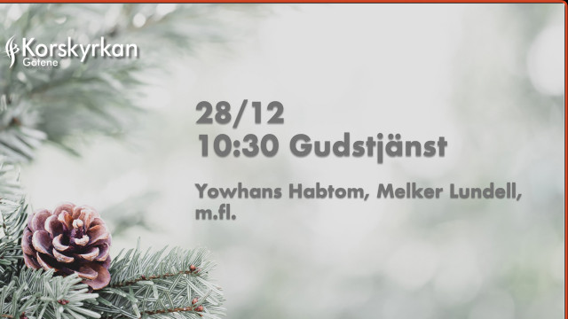 Gudstjänst 20251228