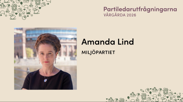 Amanda Lind - Miljöpartiet
