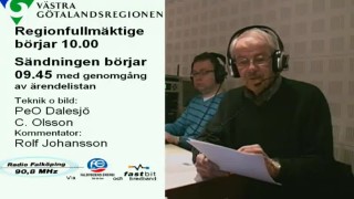 Radion informerar