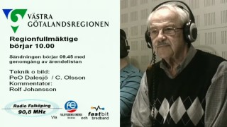 Radion informerar