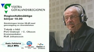 Radion informerar