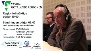 Radion informerar