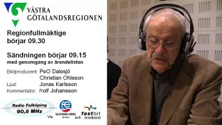 Radion informerar