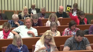 Motion om policy rörande könsbest. av foster vid ultraljudsunds.