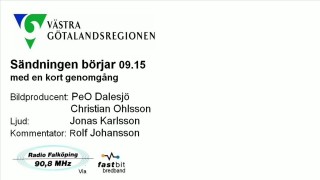 Radion informerar