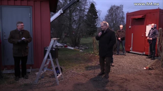 Teknikbod Kälvene invigd av Kent Johansson