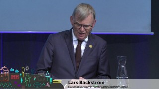 Lars Bäckström, särskild utredare, Mottagandeutredningen + panel