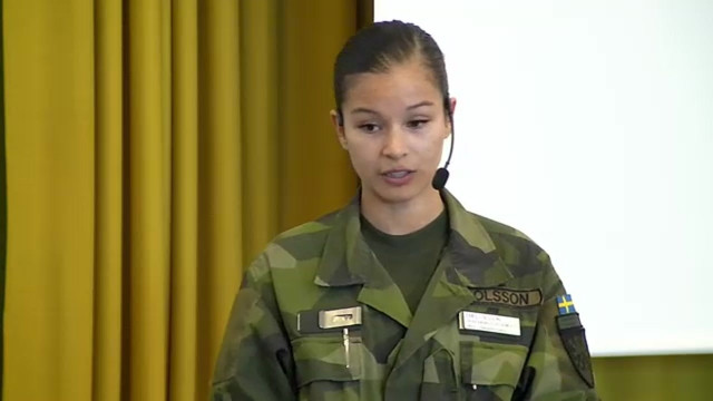 Nedslag i totalförsvarsupplysningen