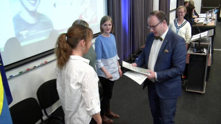 Utdelning av miljöstipendium 2018