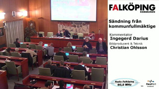 Information om kvällens ärenden