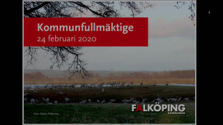Information om kvällens ärenden