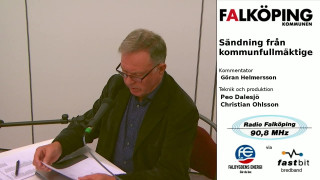 Information om kvällens ärenden
