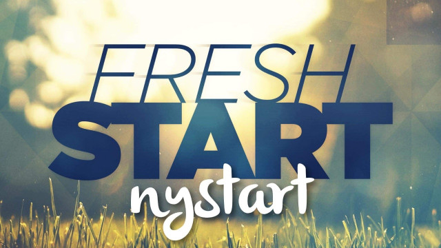 "Fresh  Start" 10 jan 2021
