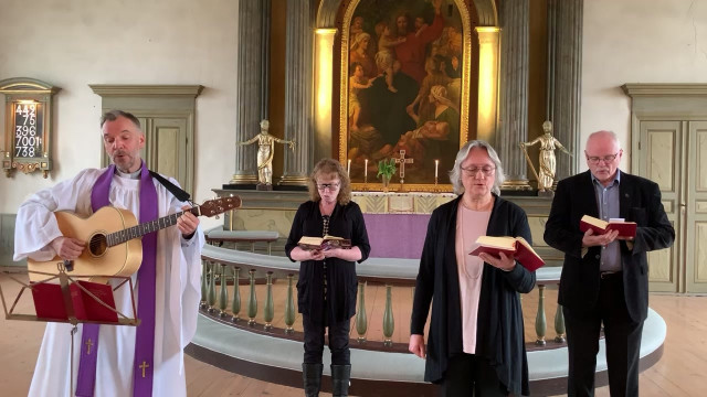 Floby kyrka 14 mars 2021