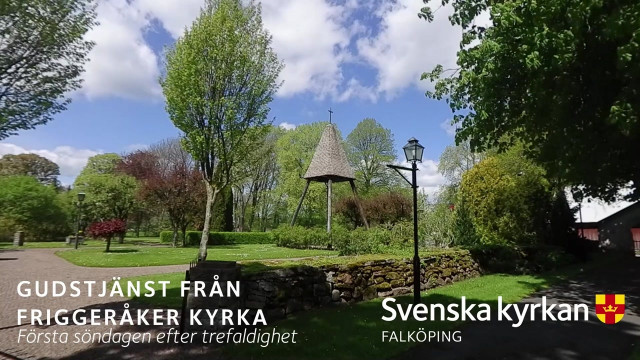 Gudstjänst från Friggeråkers  kyrka, 6 juni