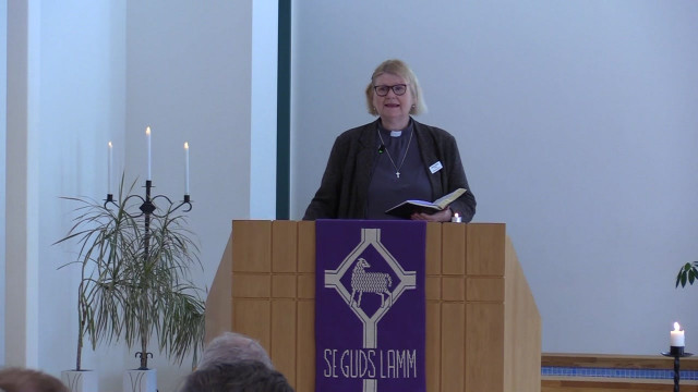 Gudstjänst 10 april - Karin Sigfeldt