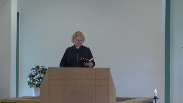 Gudstjänst 16 juli - Karin Sigfeldt