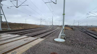 Överlämningsbangården klar
