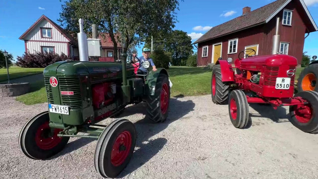 84. Stures Mack i Ranstad - macken och Stures traktorer