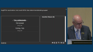 9. Avgift för covidvaccin utanför rekommendation