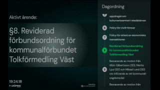 8. Reviderad förbundsordning Tolkförmedling Väst
