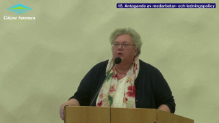 18. Antagande av medarbetar- och ledningspolicy