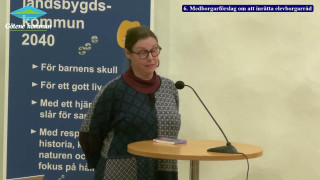 6. Medborgarförslag om att inrätta elevborgarråd