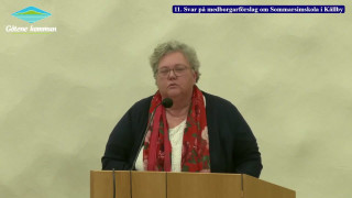 11. Svar på medborgarförslag