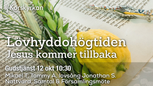 Jesus kommer tillbaka 20251012