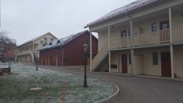 A-Fastigheter prisas för Trädgårdsgatan – en innergård som blivit en oas i centrala Falköping