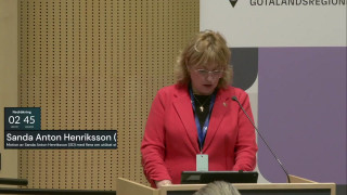 16. Motion om stöd för barn till föräldrar med ALS i VGR