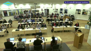 10. Eventuellt inkomna motioner