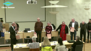 Avslutning med avtackning