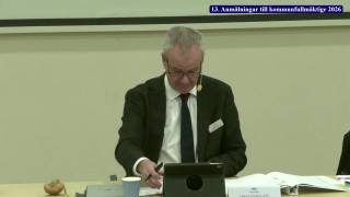 13. Anmälningar till kommunfullmäktige 2026