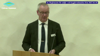 16. Reglemente för miljö- och bygglovnämnden från 2027-01-01