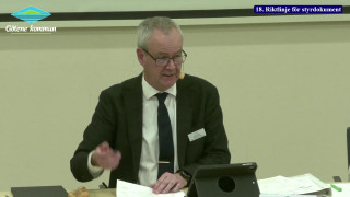 18. Riktlinje för styrdokument